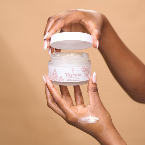 Masque eau de riz - Éveillé par le beurre de karité